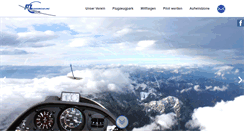 Desktop Screenshot of fliegerclub.at